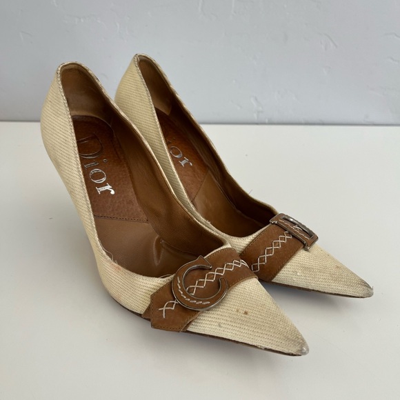 Auth VTG DIOR Heels - Picture 1 of 11